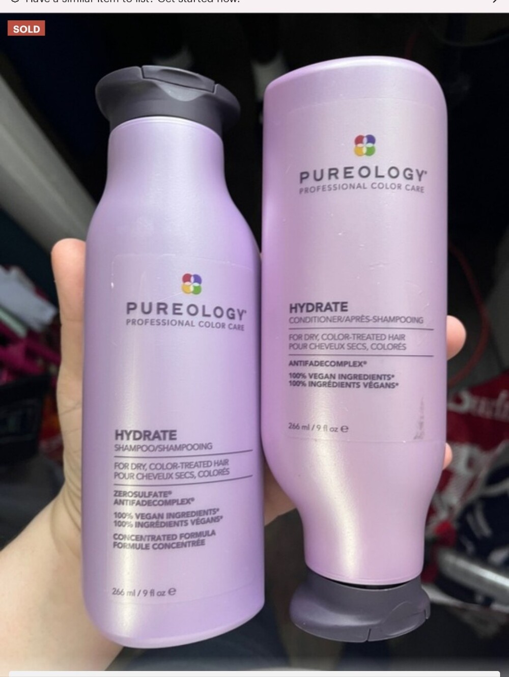 Pureology Hydrate Shampoo & Conditioner Set - Lavender Purple